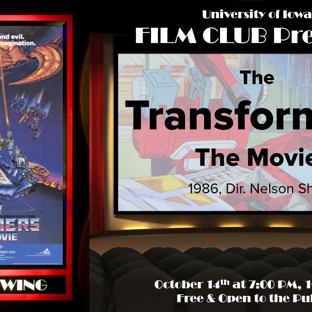Film Club: THE TRANSFORMERS - THE MOVIE (1986) promotional image