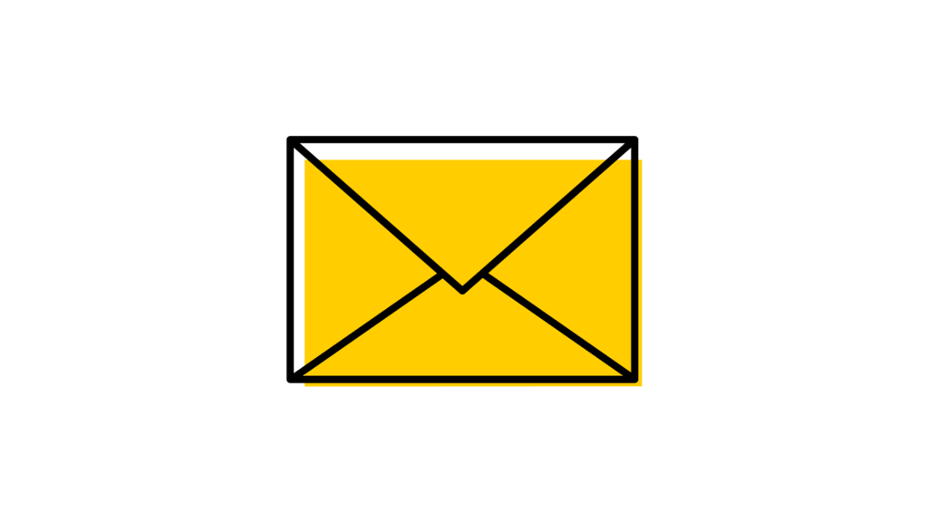 yellow envelope icon